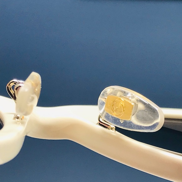 Gucci Ivory Brown Cat Eye Ladies Gg0814sk-002 Sunglasses - Picture 7 of 13